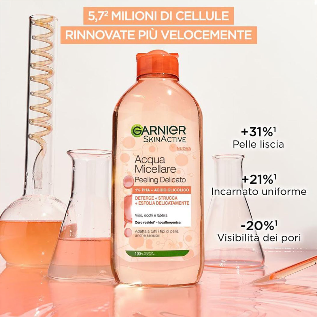 Skin Acctive Acqua Micellare Peeling Delicato 400 ML_SYN22304_Garnier-3