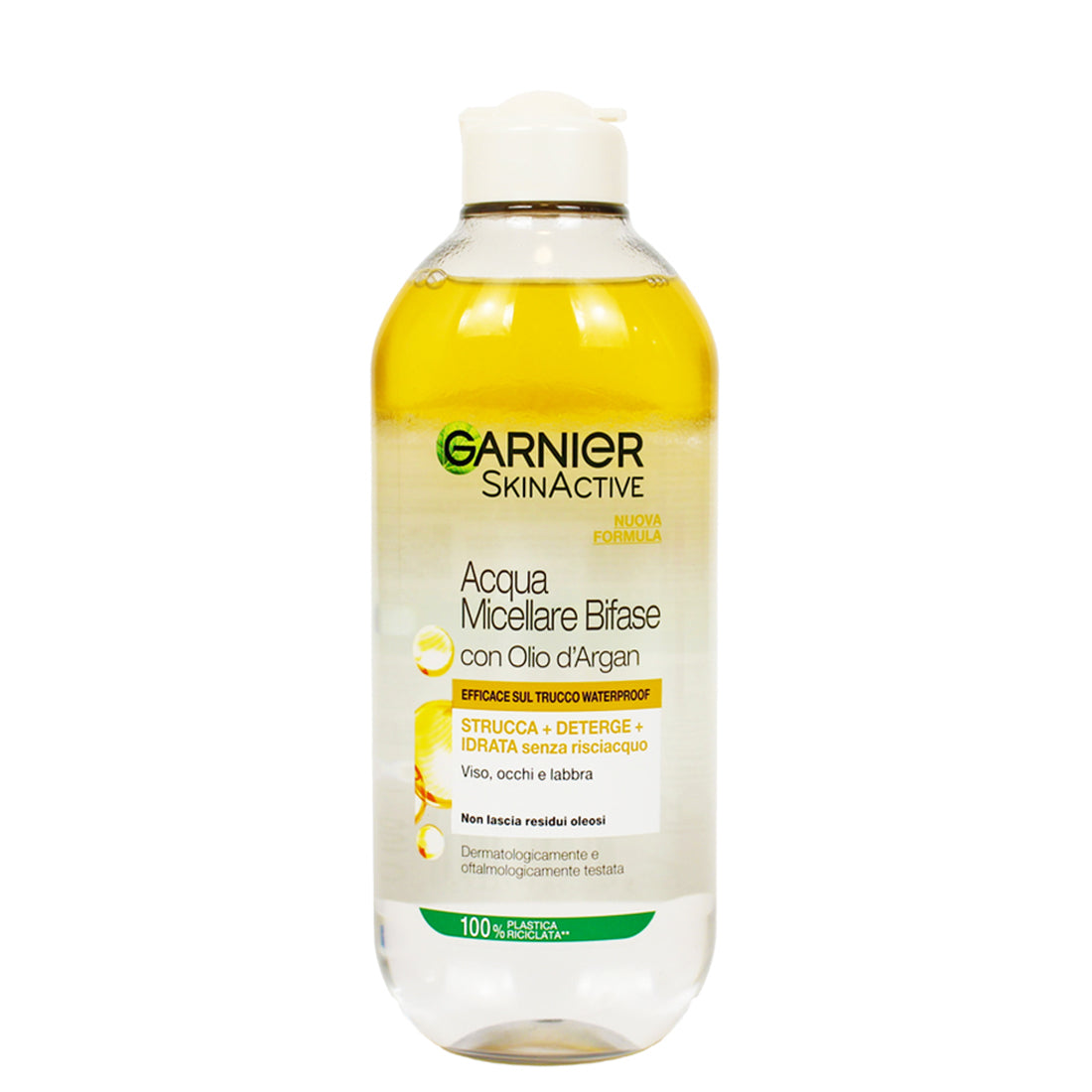 Skin Active Acqua Micellare Bi-Fase con Olio di Argan 400 ML_SYN44530_Garnier
