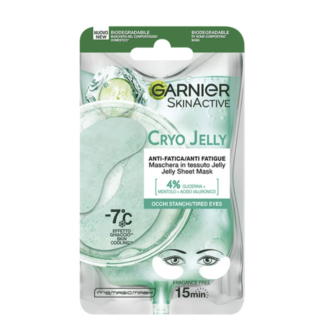 Skin Active Hyaluronic Cryo Jelly Maschera Occhi Antifatica_SYN500494_Garnier