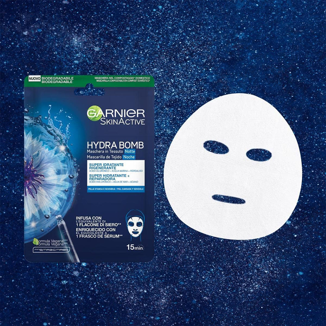 Skin Active Hydra Bomb  Maschera in Tessuto Notte Super Idratante Rigenerante_SYN78489_Garnier-3