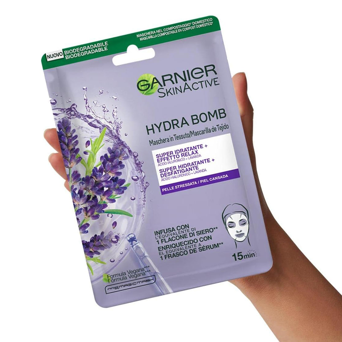 Skin Active Hydra Bomb Maschera in Tessuto Super Idratante Effetto Relax_SYN78502_Garnier-2