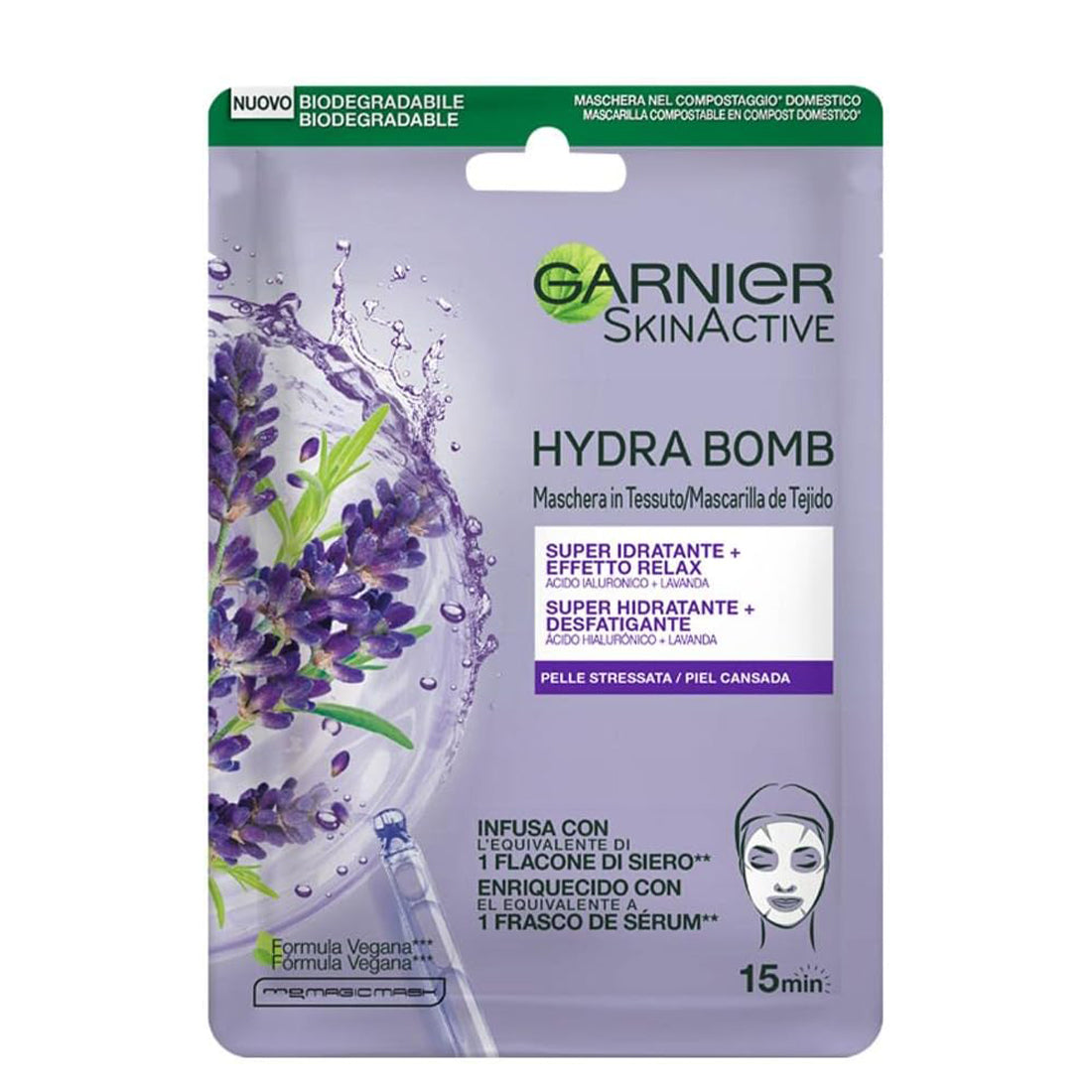Skin Active Hydra Bomb Maschera in Tessuto Super Idratante Effetto Relax_SYN78502_Garnier