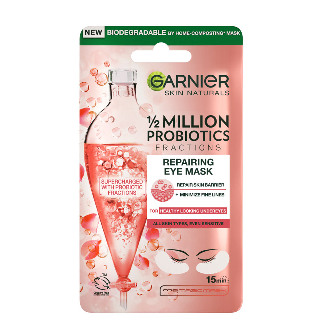 Skin Active Maschera per il contorno occhi Probiotic Repairing Eye Mask_SYN6730900_Garnier