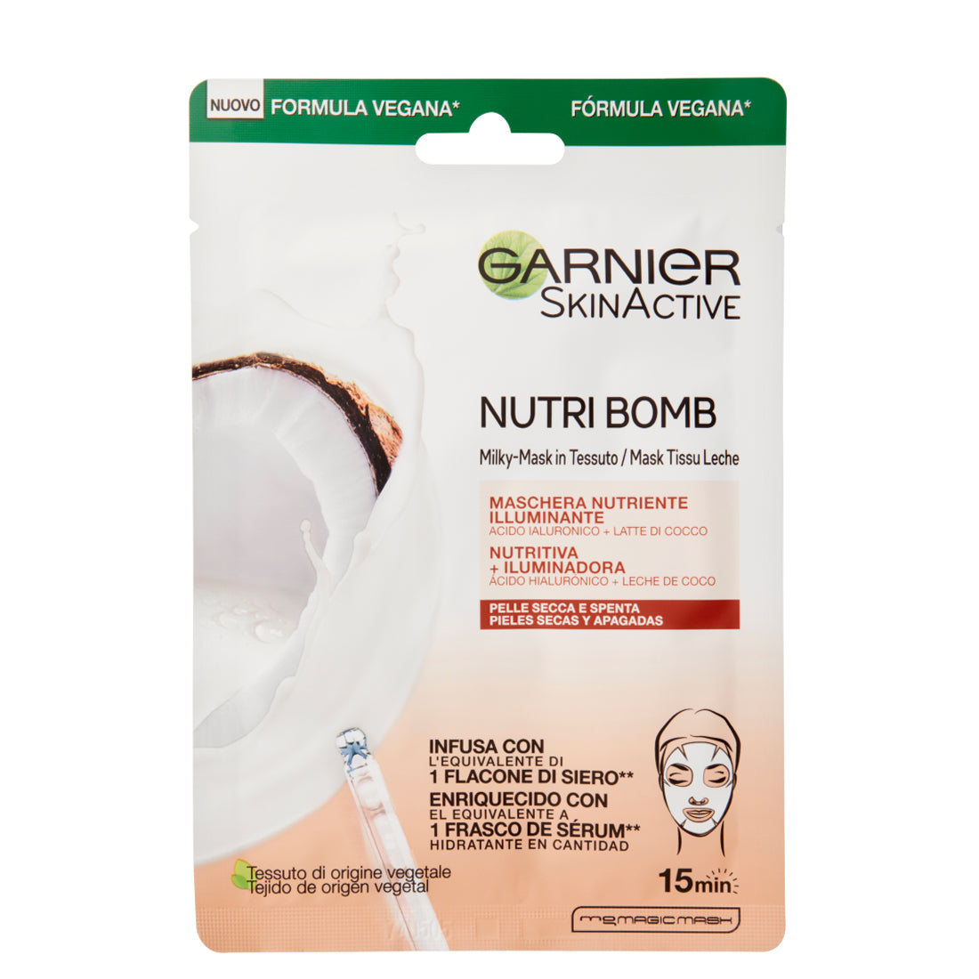 Skin Active Nutri Bomb Maschera Nutriente Illuminante_SYN19737_Garnier