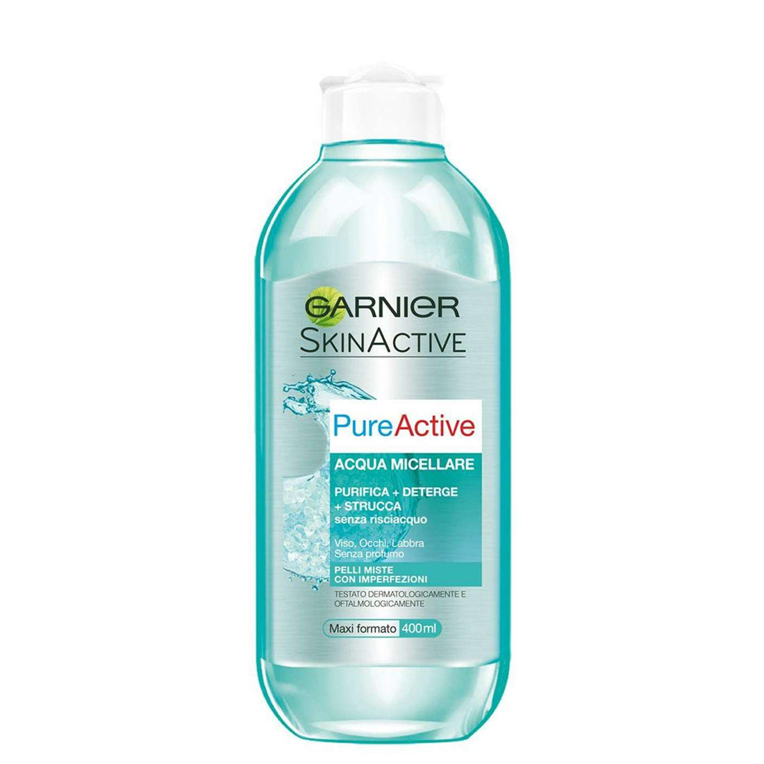 Skin Active Pure Active Acqua Micellare Purificante 400 ML_SYN95132_Garnier