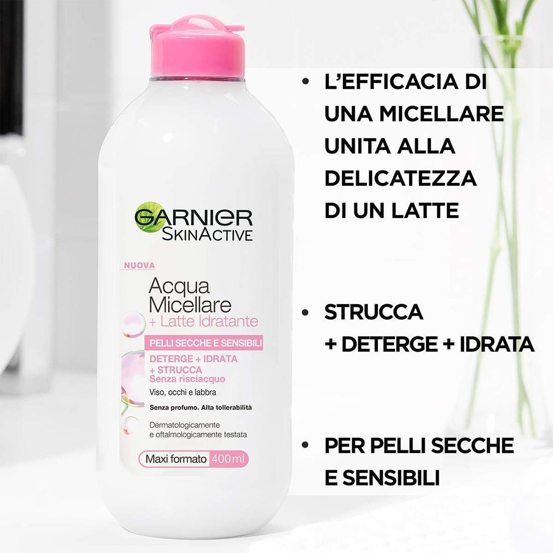Skin Active acqua Micellare + Latte Idratante 400 ML_SYN37348_Garnier-2