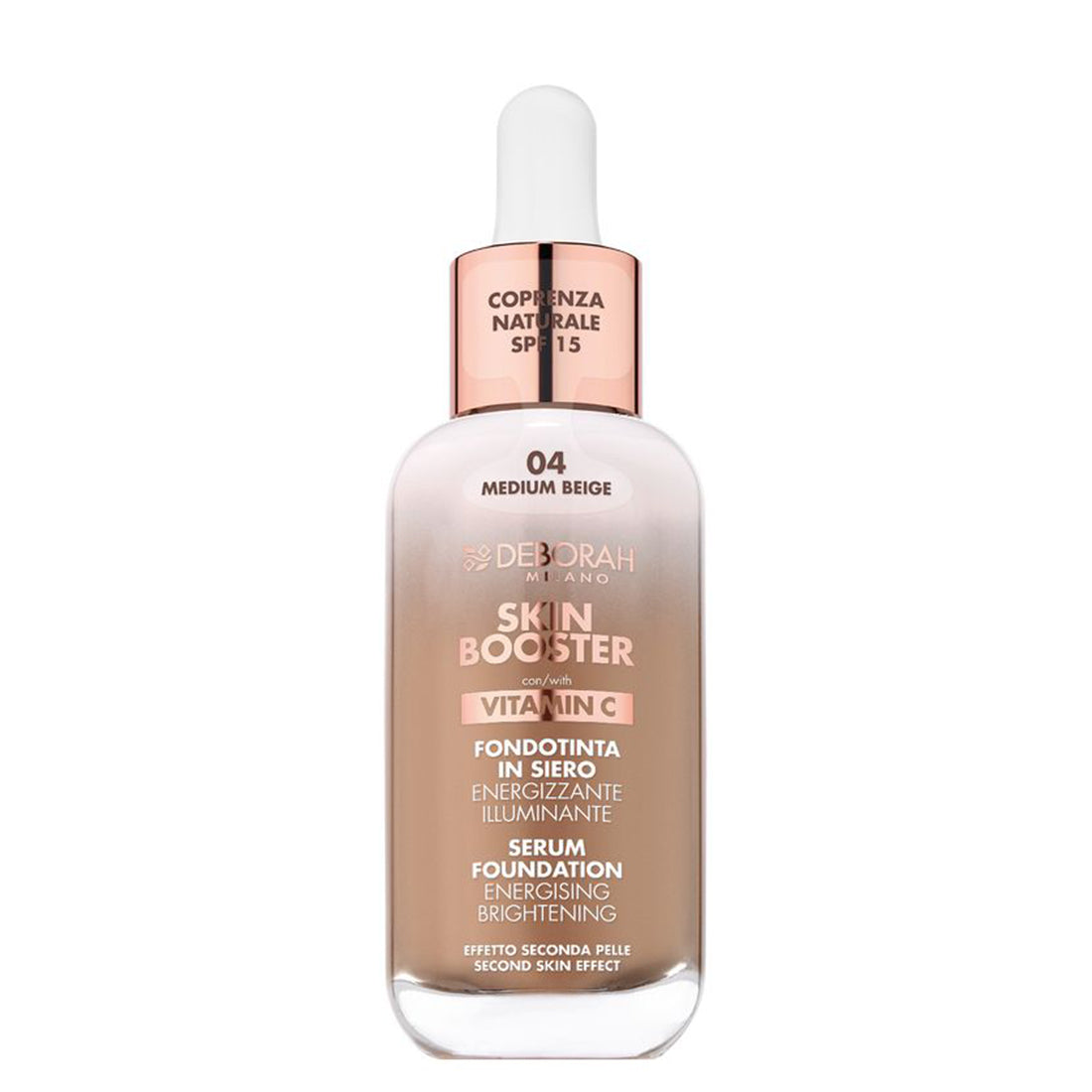 Skin Booster Fondotinta in Siero 04 Medium Beige_DEB016822_Deborah