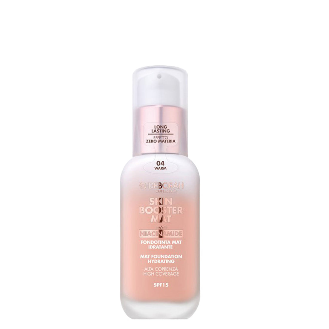 Skin Booster Mat Fondotint Mat Idratante 04 Warm_DEB019224_Deborah