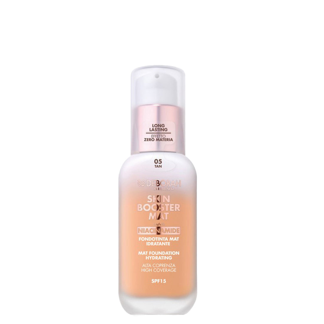 Skin Booster Mat Fondotint Mat Idratante 05 Tan_DEB019324_Deborah