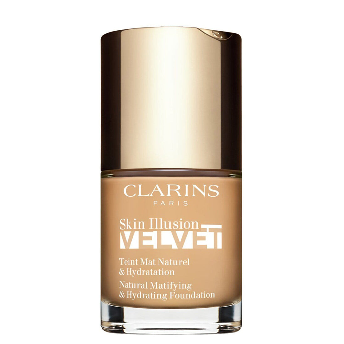 Skin Illusion Velvet Fondotinta Matte 108.5W Cashew_CLA80079901_Clarins