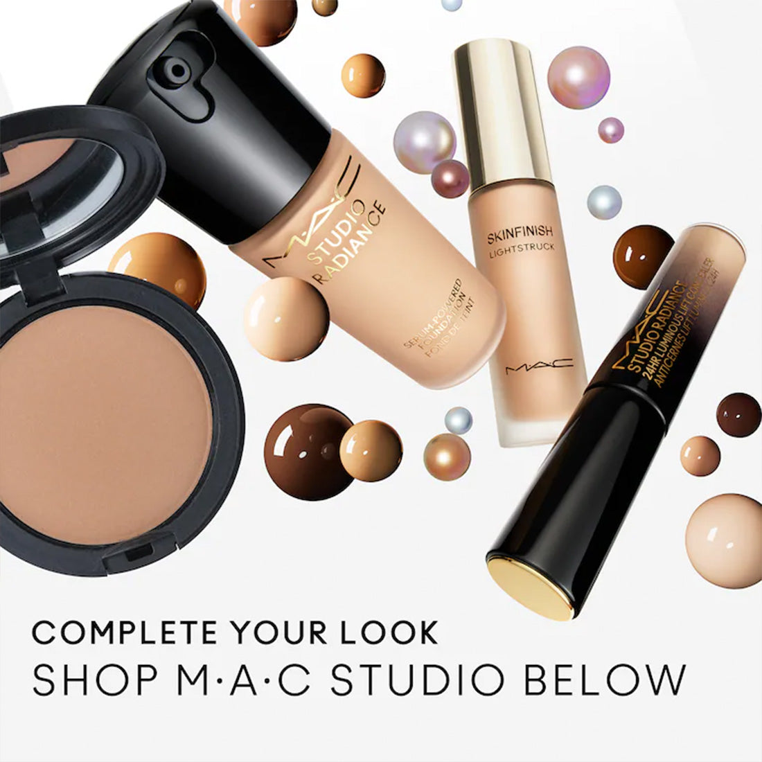 Skinfinish Lighstruck Liquid Highlighter Illuminante Liquido Idratante  Bronze Glaze_MACS4QB06_MAC-6