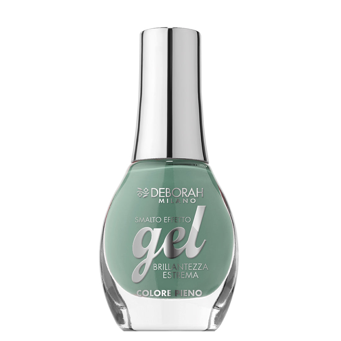 Smalto Effetto Gel Brillantezza Estrema 120 Sage Green_DEB3422_Deborah