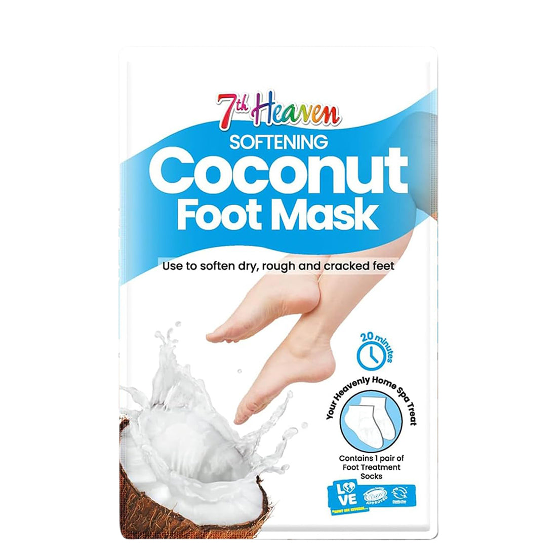 Softening Coconut Foot Mask_HEAFG7H6139_7St HEAVEN