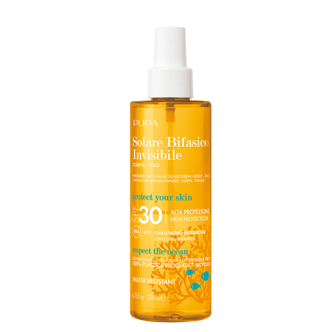 Solare Bifasico Invisibile Corpo e Viso 200 ML SPF 30_PUP2TA081B001_Pupa