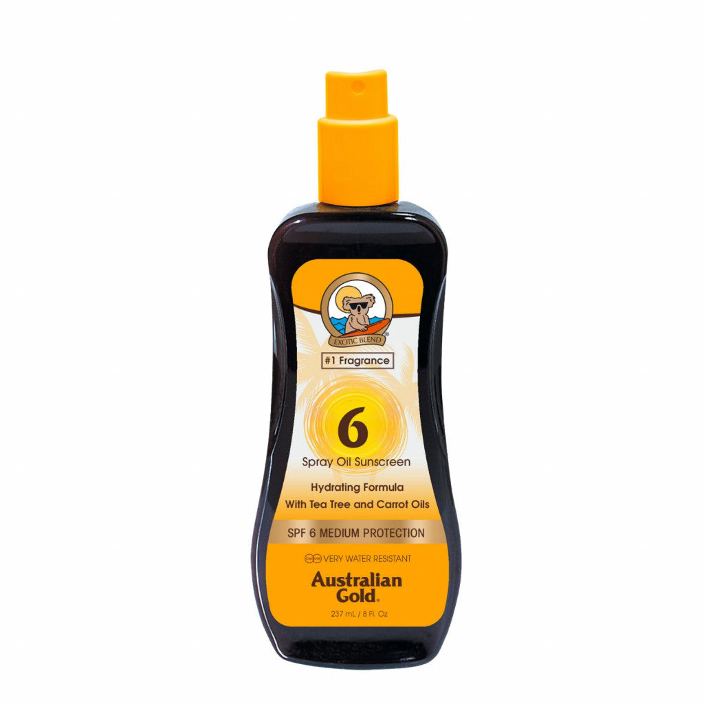 Spray Oil Sunscreen Spray Solare SPF 6 237 ML_AUSAGCF25092_Australian Gold