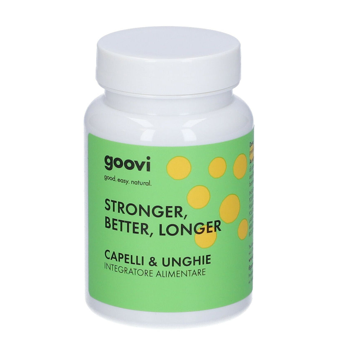 Stronger Better Longer Capelli e Unghie Integratore Alimentare_GOO86081_GOOVI