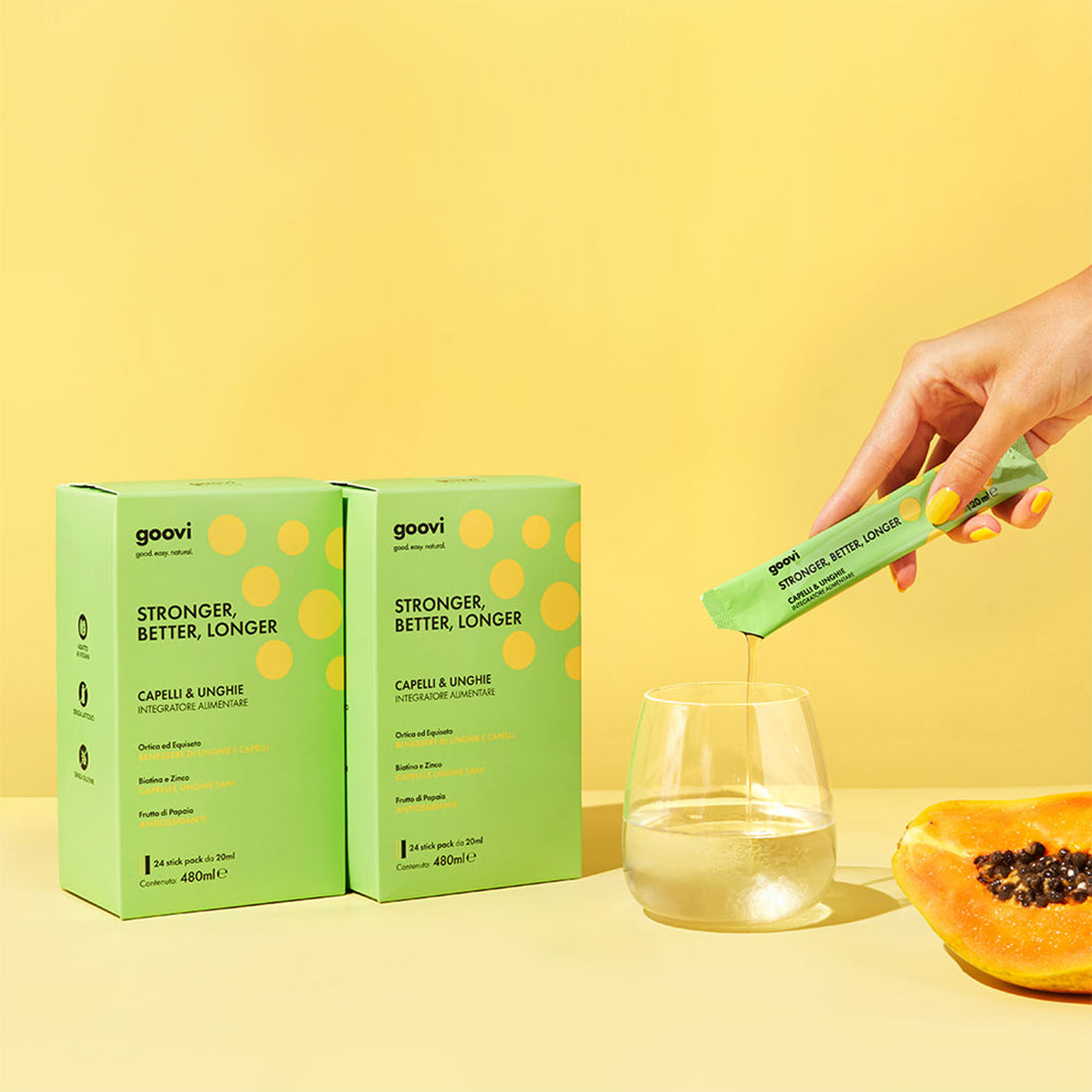 Stronger Better Longer Capelli e Unghie Integratore Alimentare_GOO86298_GOOVI-2