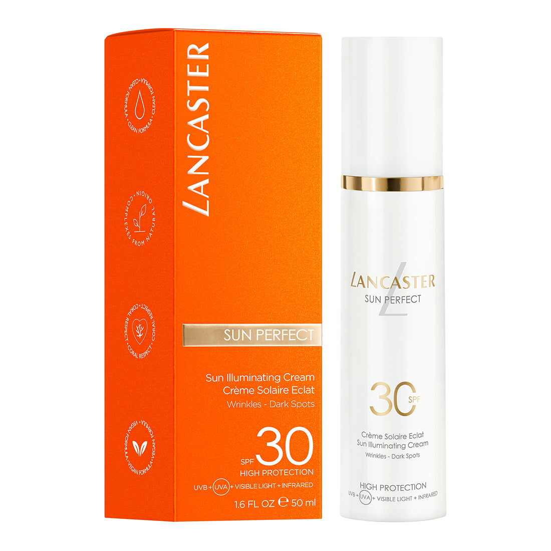 Sun Perfect Sun Illuminating Cream Crema Illuminante SPF 30 50 ML_LAN50151_Lancaster-2