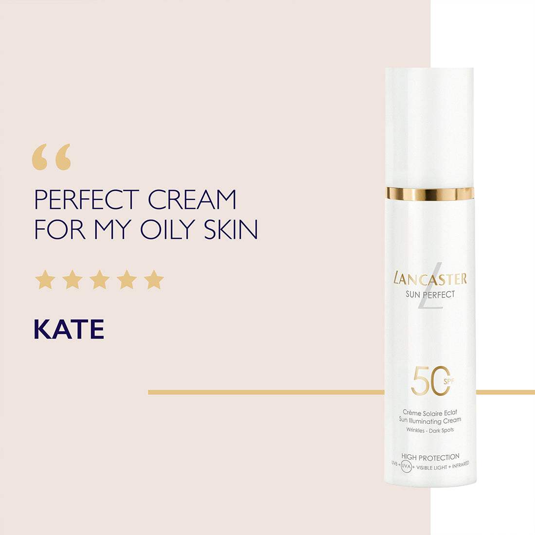Sun Perfect Sun Illuminating Cream  Crema Illuminante SPF 50 50 ML_LAN50168_Lancaster-5