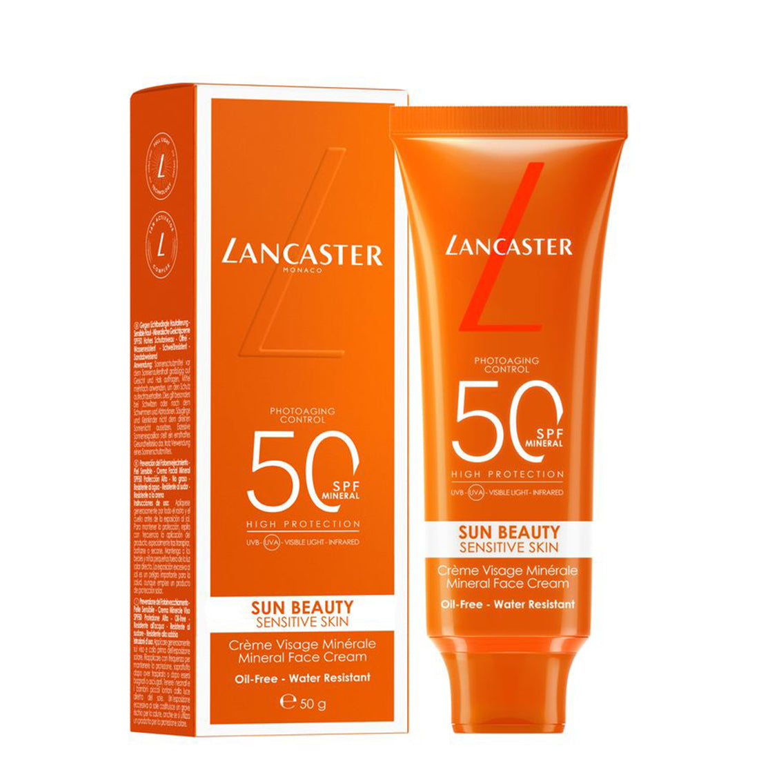 Sun Sensitive Skin Mineral Face Cream SPF 50 50 ML_LAN99350225000_Lancaster-2