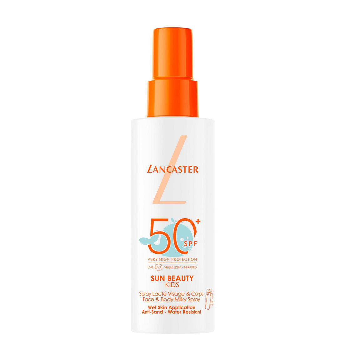 Sun Sensitive Wet Skin Application Water Resistant Milky Spray Latte Solare Spray Bambini SPF 50+  150 ML_LAN99350059286_Lancaster