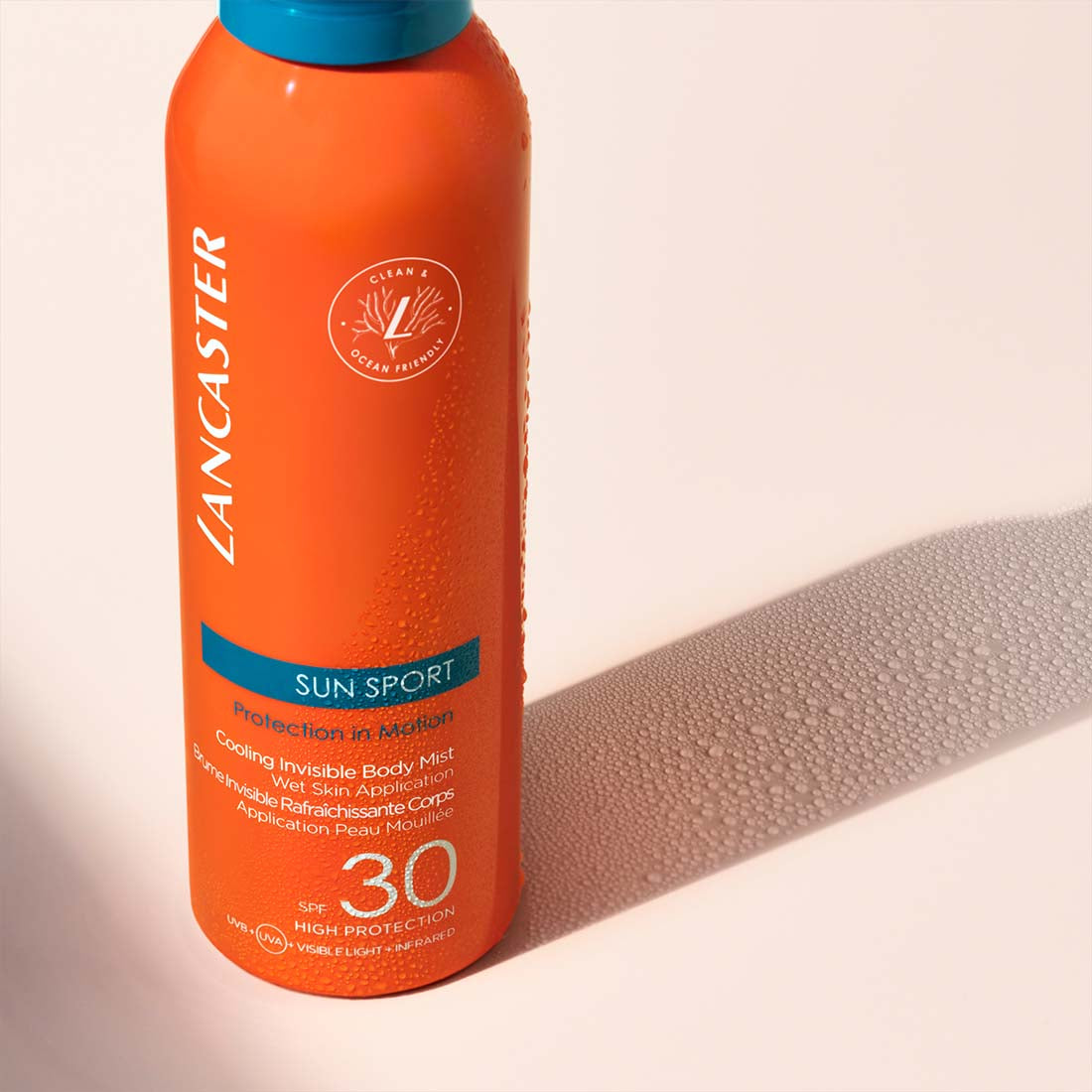 Sun Sport Protection In Motion Cooling Invisible Body Mist  Spray Solare Trasparente Corpo SPF 30 200 ML_LAN99350097411_Lancaster-2