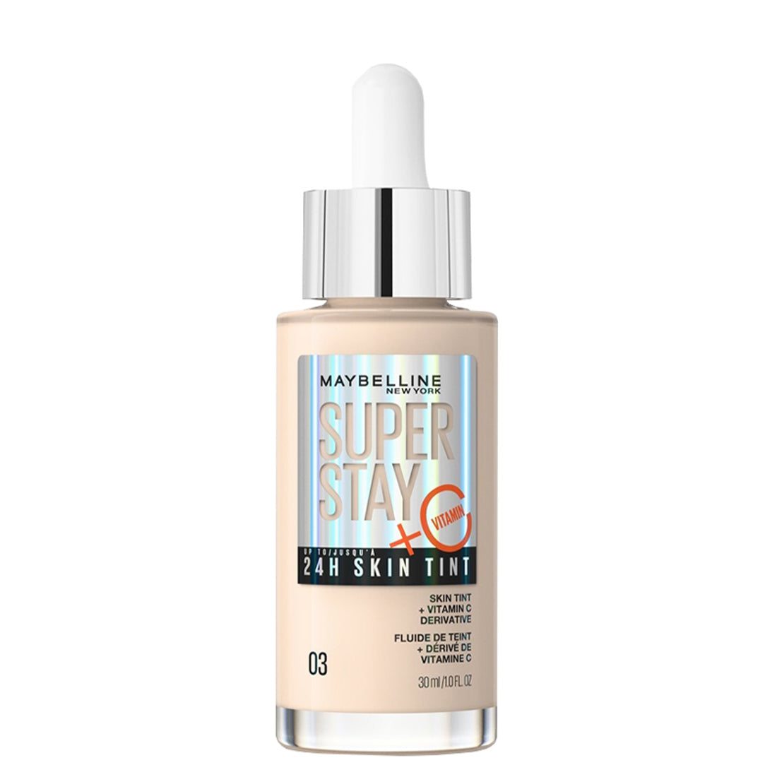 Super Stay Skin Tint 24 H Fondotinta Liquido 03_MAY3463600_Maybelline