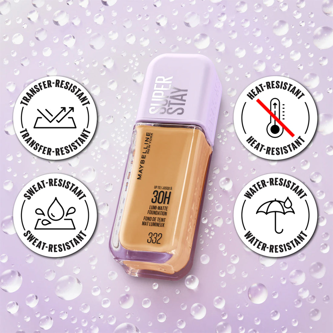 Superstay Lumi Matte Fondotinta 332_MAY3516400_Maybelline-3