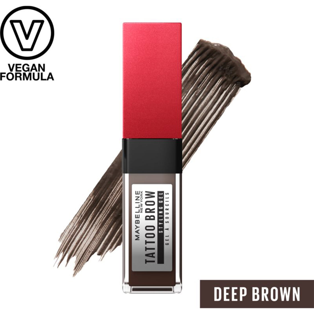 Tattoo Brow Styling Gel Gel Sopracciglia Deep Brown_MAY3445400_Maybelline-2