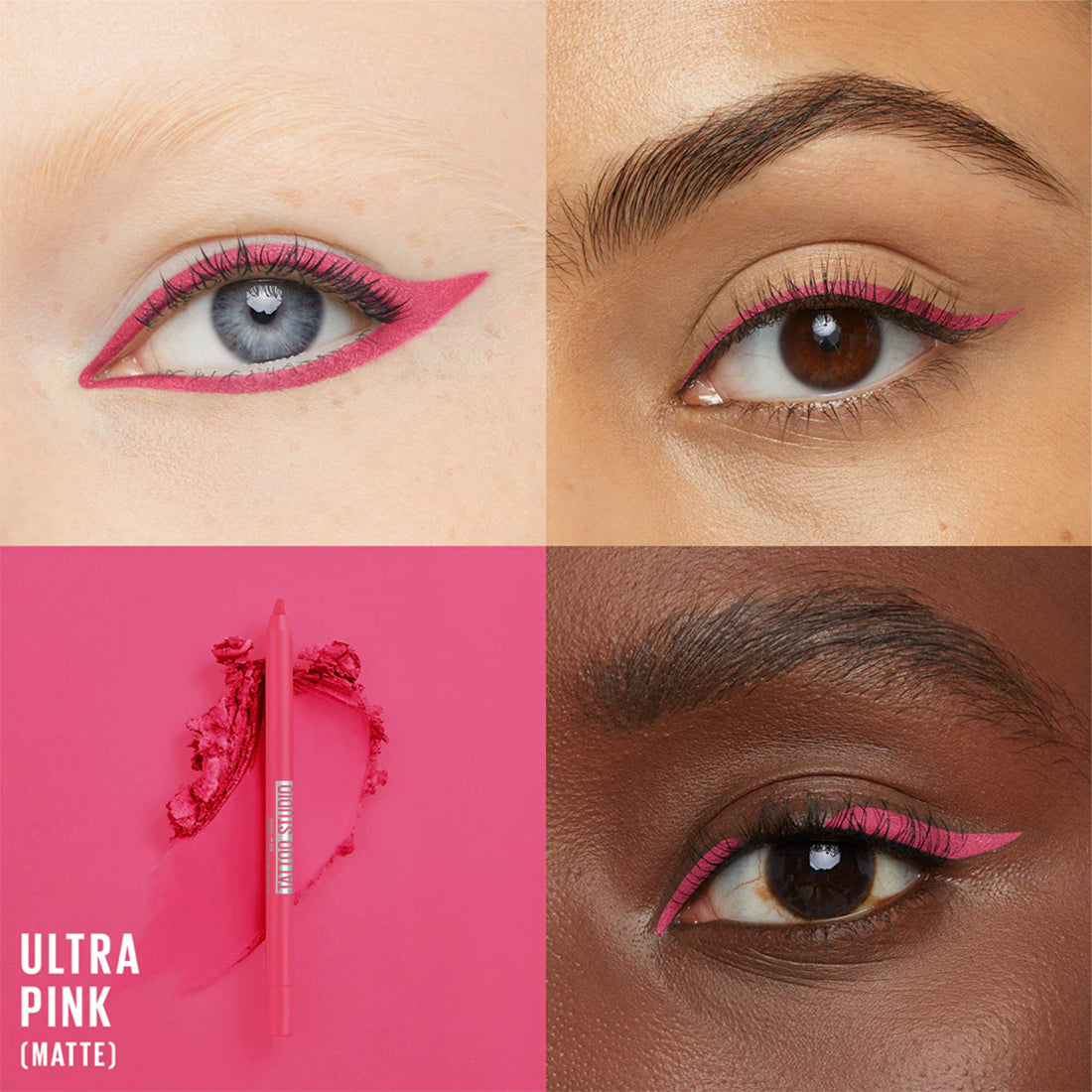 Tattoo Liner Gel Pencil Matita Gel Occhi  802 Ultra Pink_MAY3505400_Maybelline-3