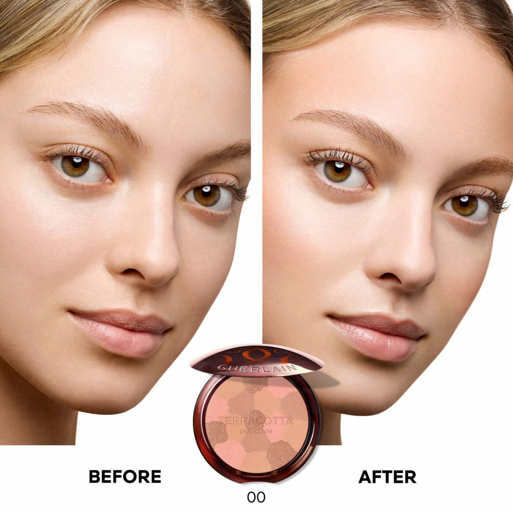 Terracotta Light La Poudre Eclat Bonni Mine Blush Lunga Tenuta 00 Clair Rosè_GUE043559_Guerlain-4
