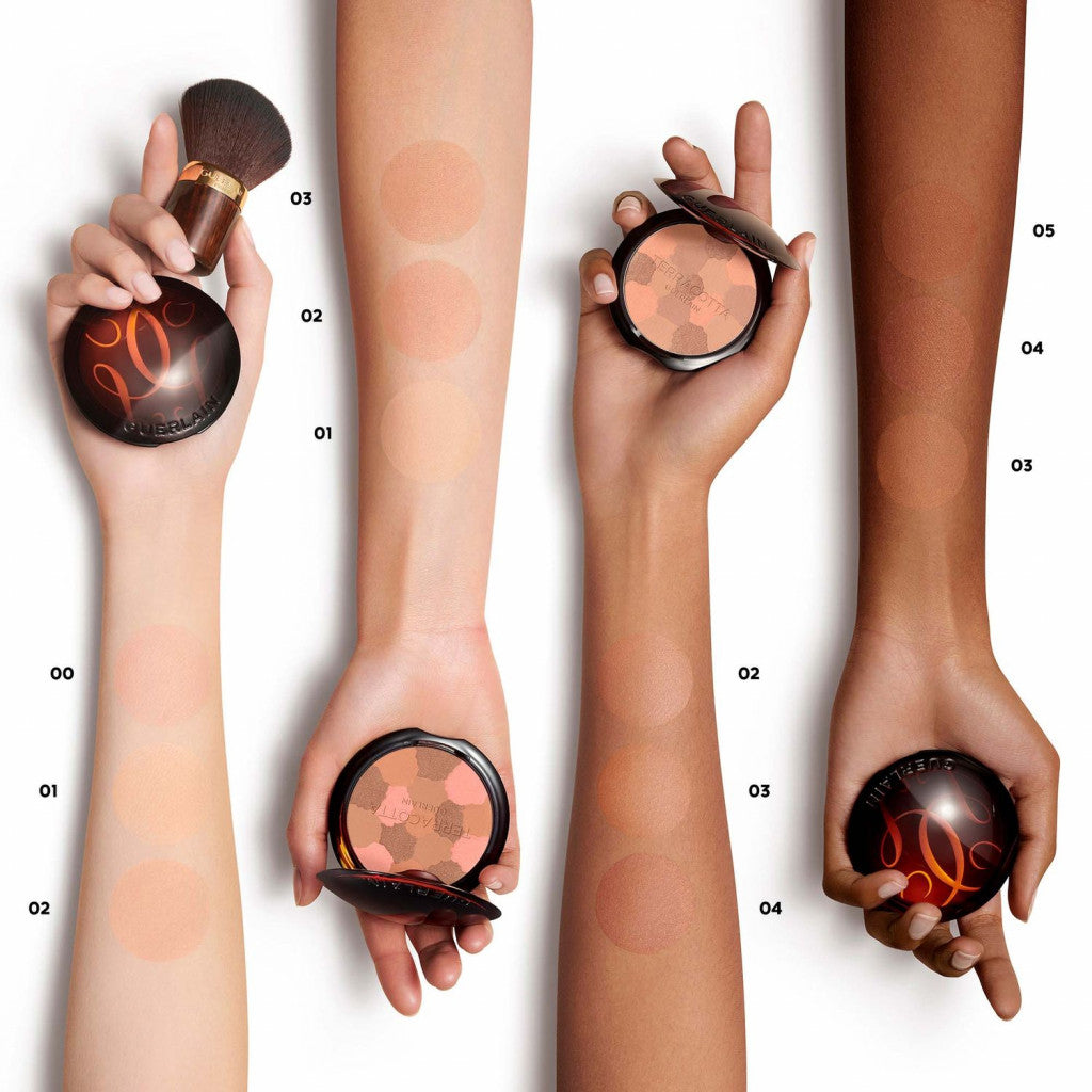 Terracotta Light La Poudre Eclat Bonni Mine Blush Lunga Tenuta 01 Clair Dorè_GUE043560_Guerlain-5