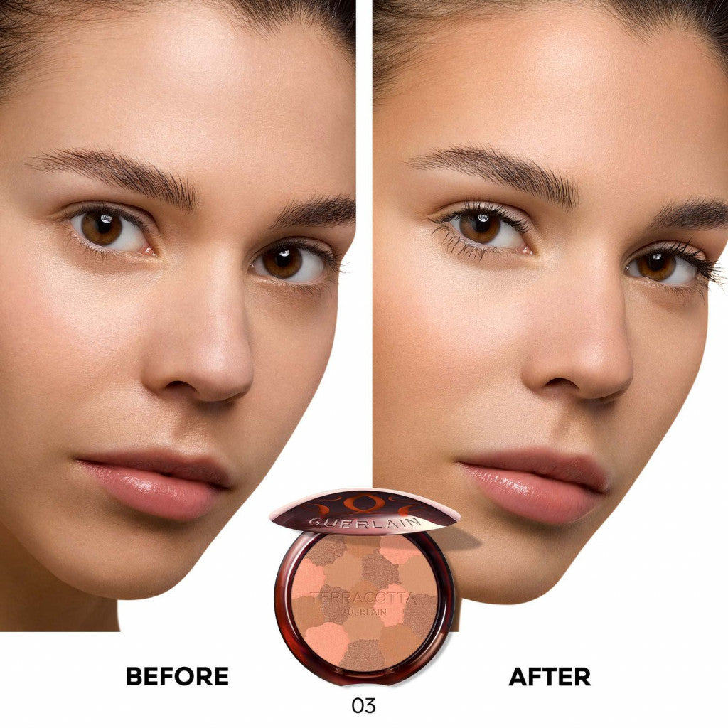 Terracotta Light La Poudre Eclat Bonni Mine Blush Lunga Tenuta 03 Moyen Dorè_GUE043562_Guerlain-4