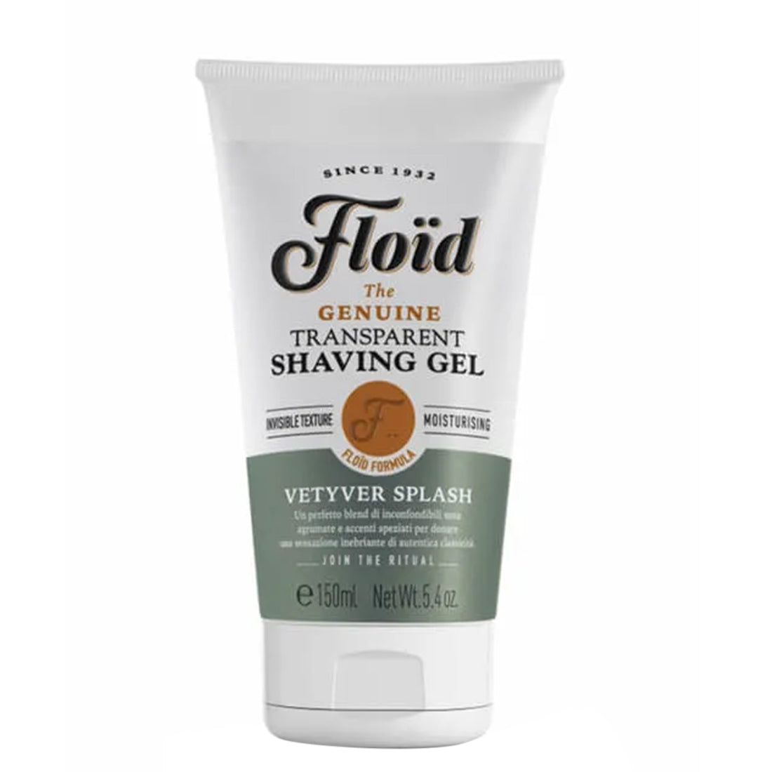 Trasparent Shaving Gel Vetiver Splash Gel Da Rasatura 150 ML_FLO432161_FLOID