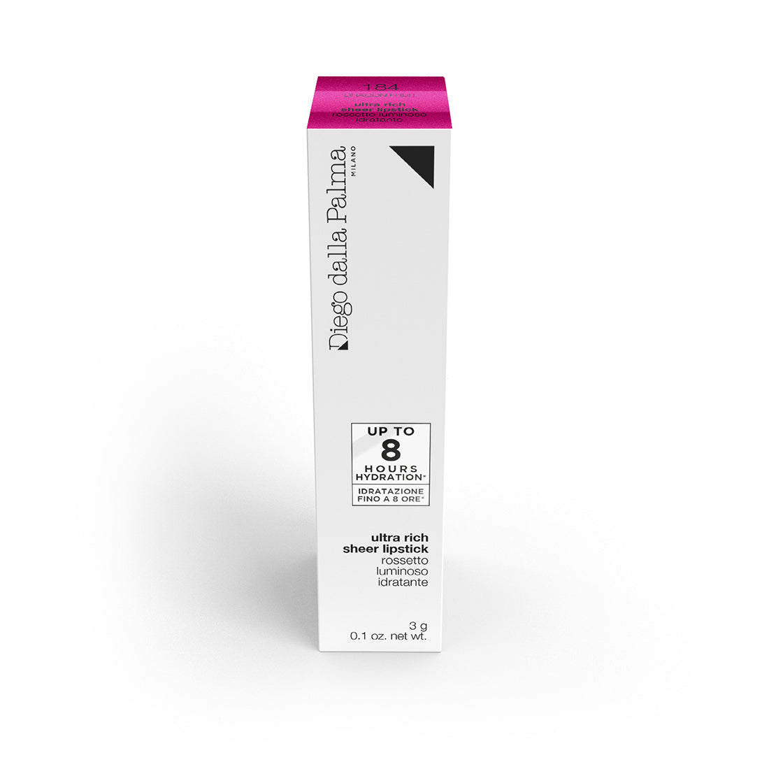 Ultra Rich Sheer Lipstick Rossetto Luminoso Idratante 184_DDP101184_Diego Dalla Palma-5