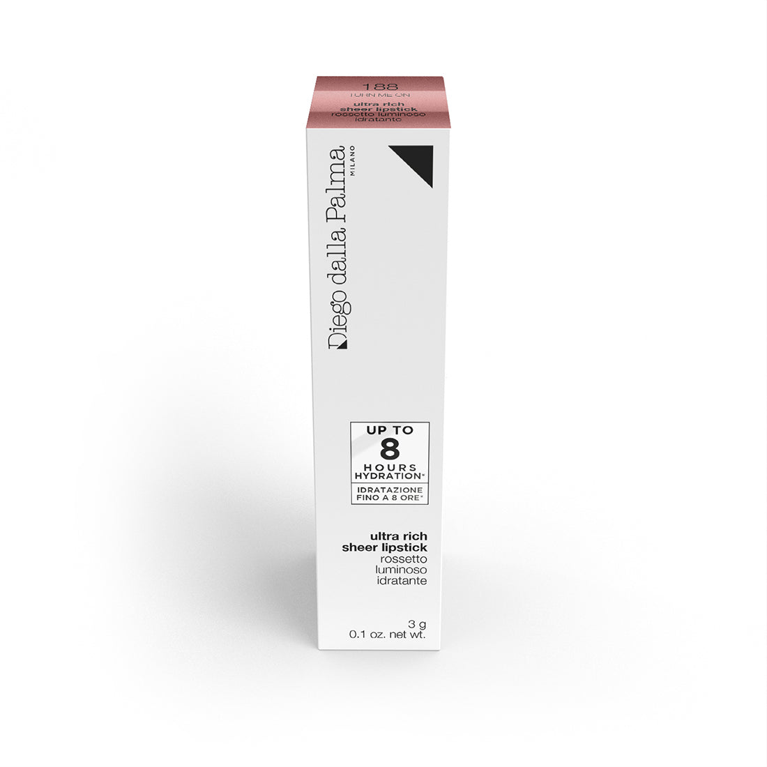 Ultra Rich Sheer Lipstick Rossetto Luminoso Idratante 188_DDP101188_Diego Dalla Palma-4