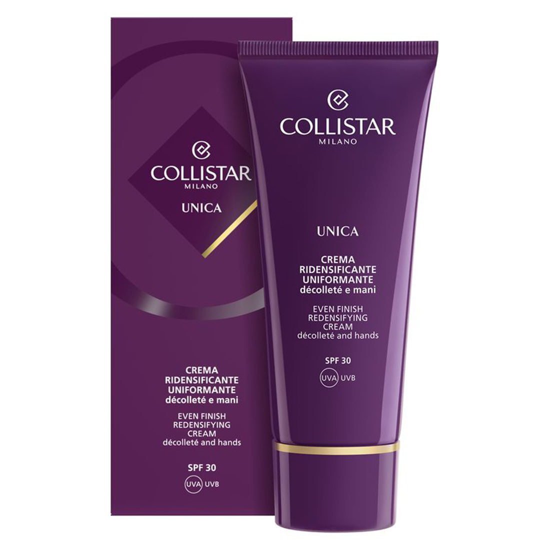 Unica Crema Ridensificante Uniformante Decollete e Mani_COL7006657_Collistar-2