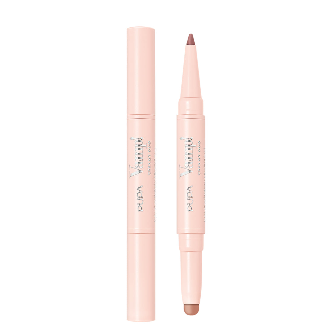 Vamp! Creamy Duo Matita Labbra Contouring & Rossetto Brillante N005 Deep Nude_PUP020122A005_Pupa