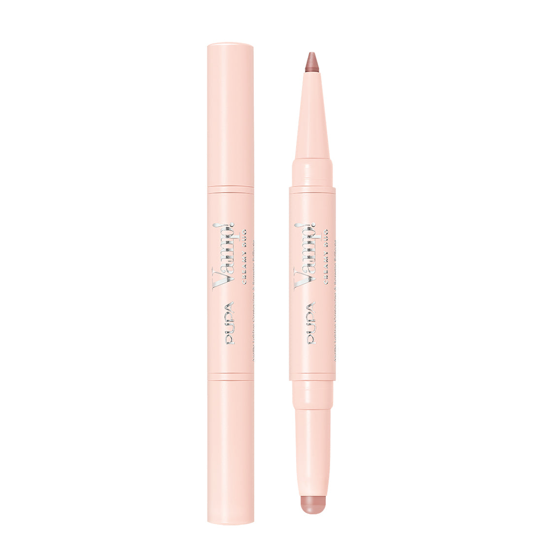 Vamp! Cremy Duo Matita Labbra Contouring & Rossetto Brillante 16 Warm Rose_PUP020122A016_Pupa