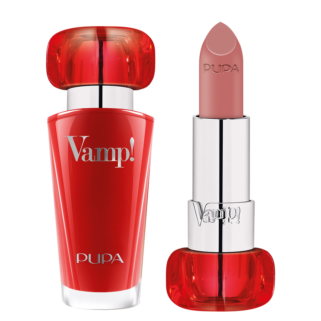 Vamp! Lipstick Rossetto dal Colore Estremo Volumizzante N102 Rose Nude_PUP020114A102_Pupa