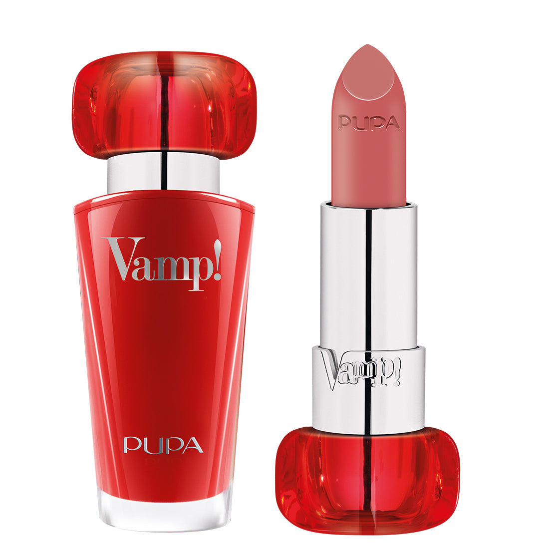Vamp! Lipstick Rossetto dal Colore Estremo Volumizzante N206 Toasted Rose_PUP020114A206_Pupa