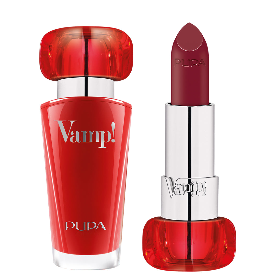 Vamp! Lipstick Rossetto dal Colore Estremo Volumizzante N300 Scarlet Bordeaux_PUP020114A300_Pupa