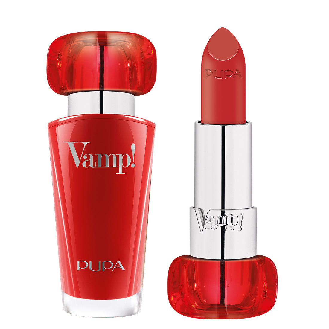 Vamp! Lipstick Rossetto dal Colore Estremo Volumizzante N304 Red Flame_PUP020114A304_Pupa