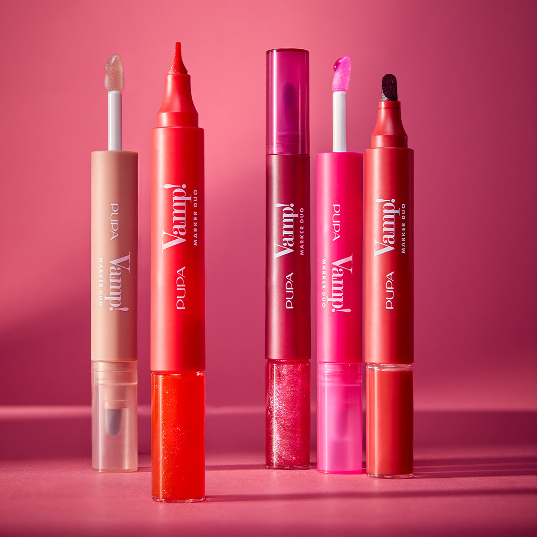 Vamp! Marker Duo Lip Marker & Oil Gloss 04 Spicy Raspberry_PUP020147A004_Pupa-4