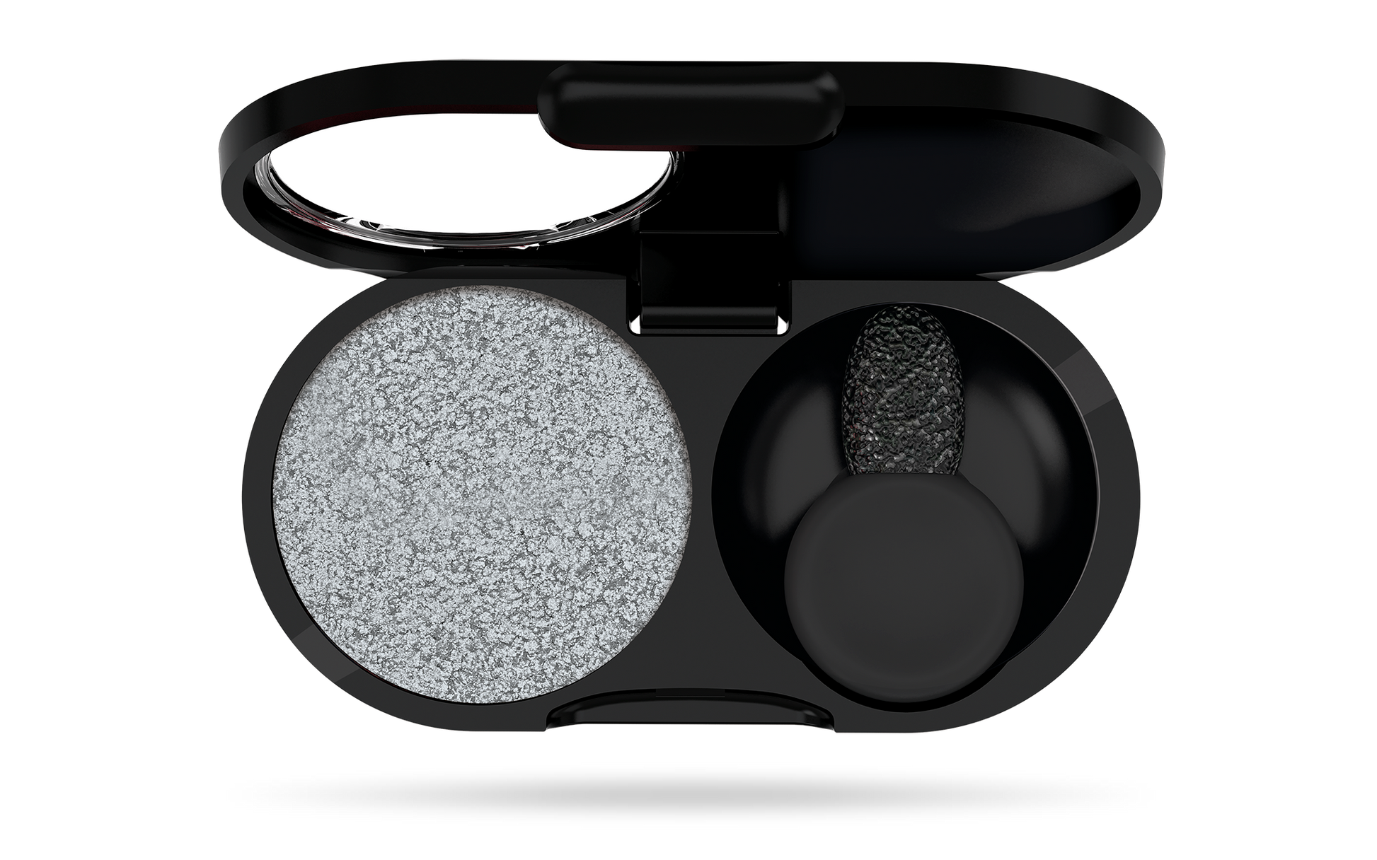 Vamp! Metallic Ombretto Laminato Metallico N302 Pure Silver_PUP240493A302_Pupa-2