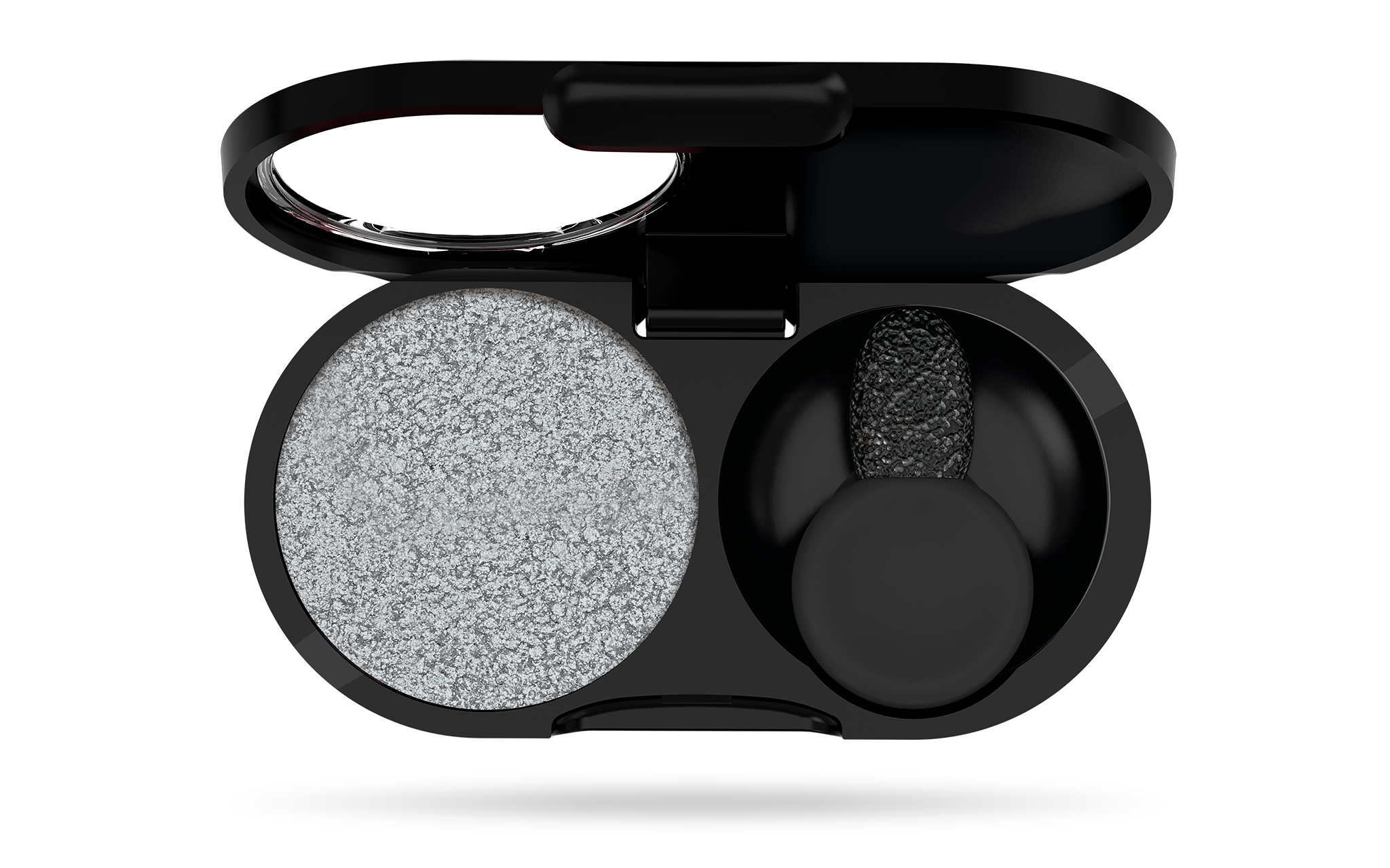 Vamp! Metallic Ombretto Laminato Metallico N302 Pure Silver_PUP240493A302_Pupa-2