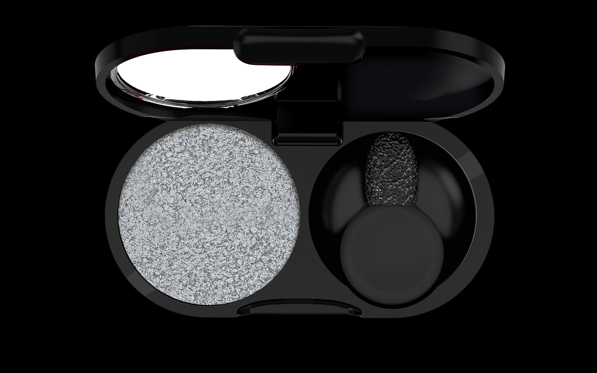 Vamp! Metallic Ombretto Laminato Metallico N302 Pure Silver_PUP240493A302_Pupa-2