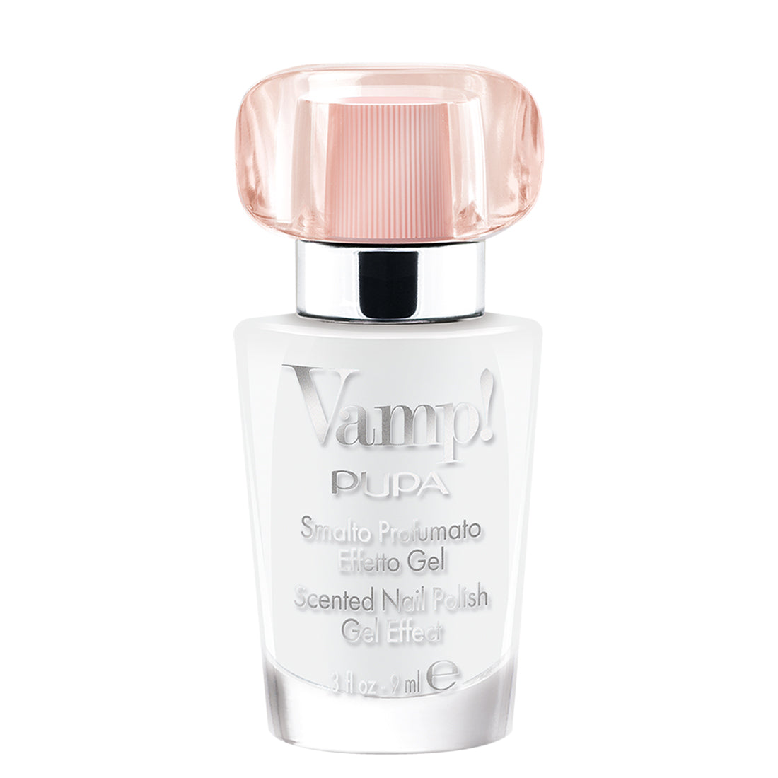 Vamp! Nail Polish Smalto per Unghie Profumato N101 Delicate White_PUP230135A101_Pupa