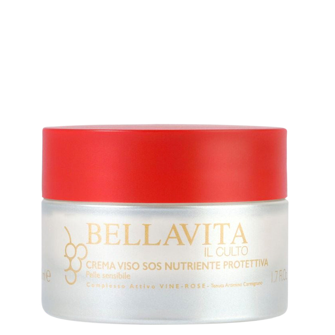 Vine Rose Crema SOS Viso Nutriente Protettiva Pelle Sensibile 50 ML_BEL6_BELLAVITA IL CULTO