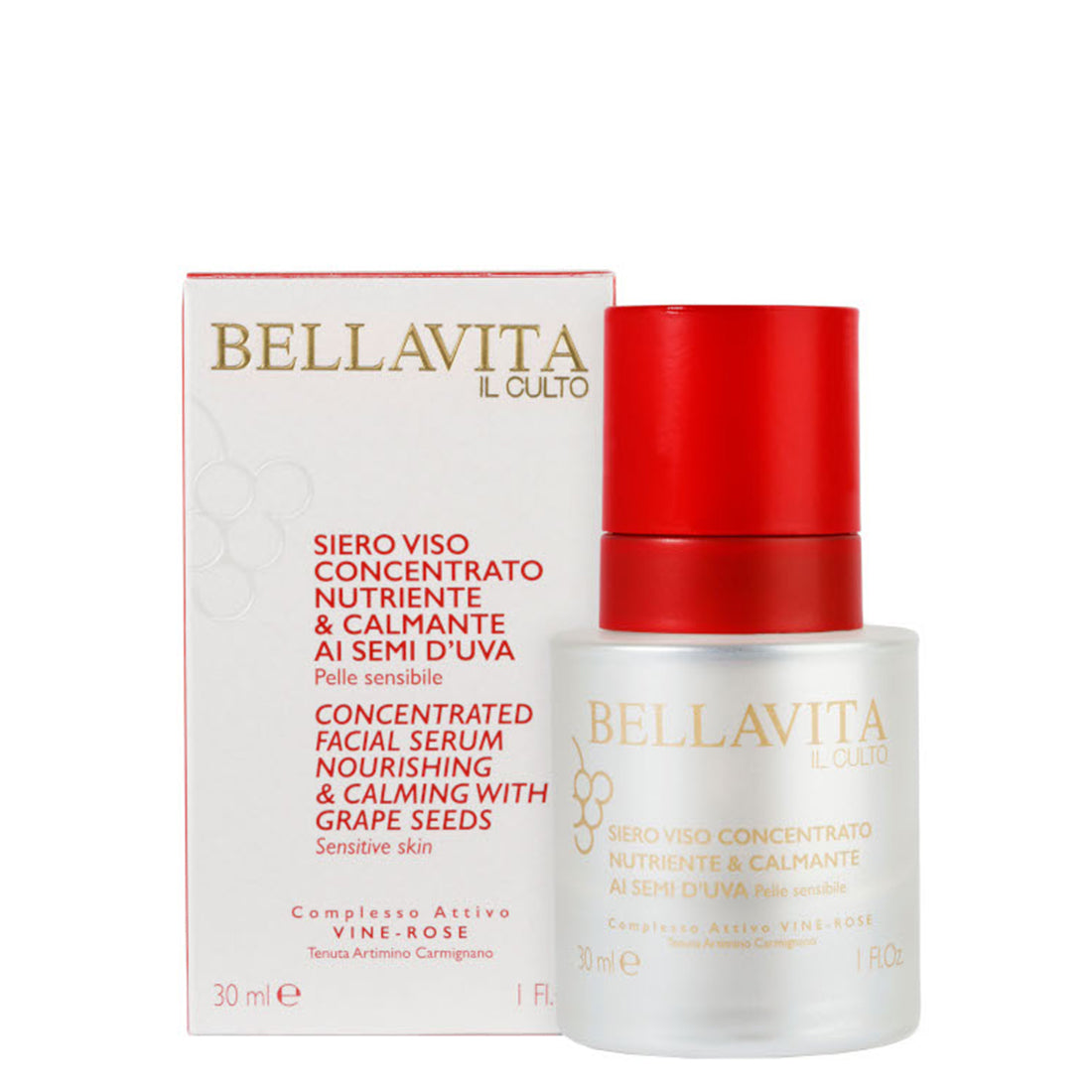 Vine Rose Siero Concentrato Nutriente Lenitivo 30 ML_BEL7_BELLAVITA IL CULTO-2